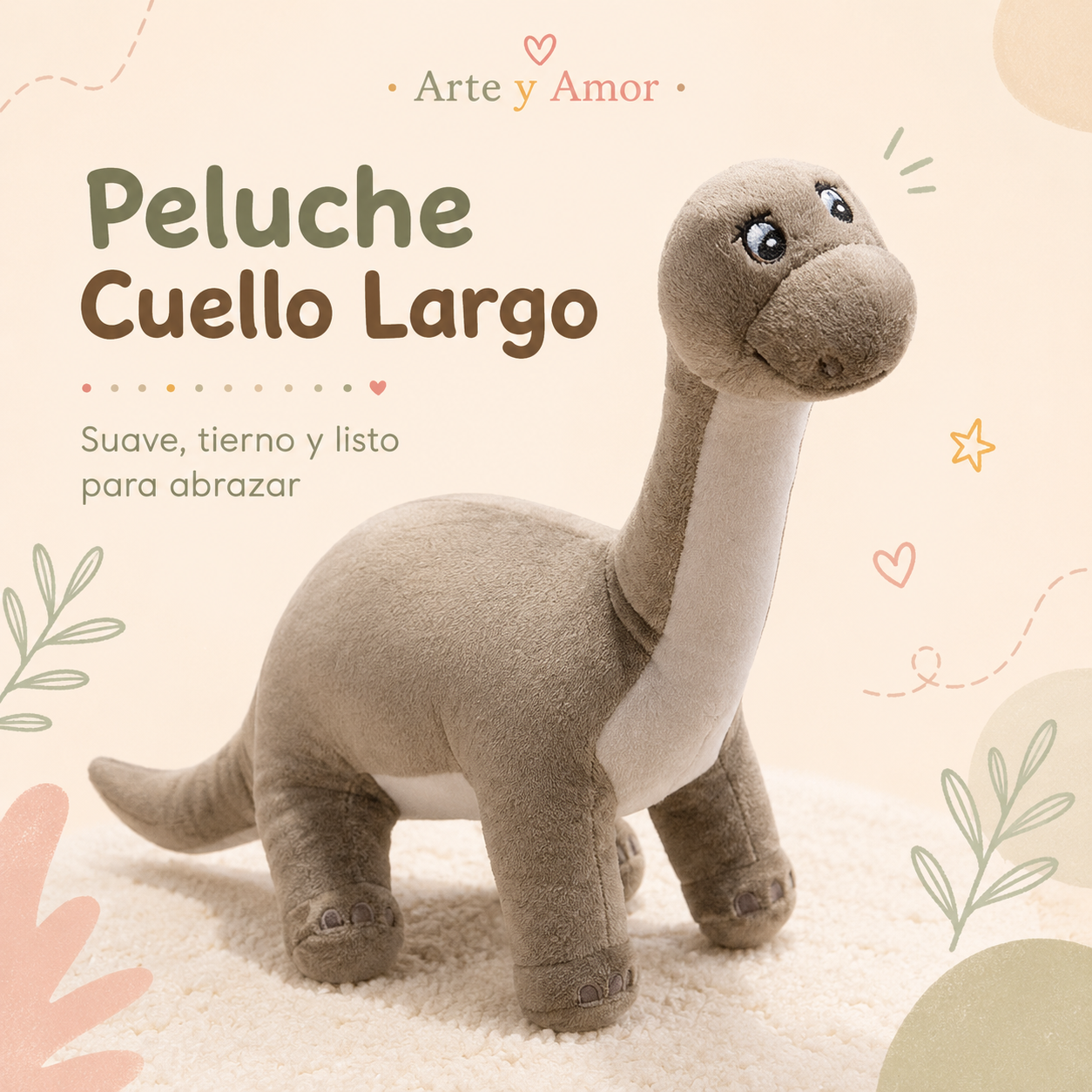 Peluche Cuello Largo