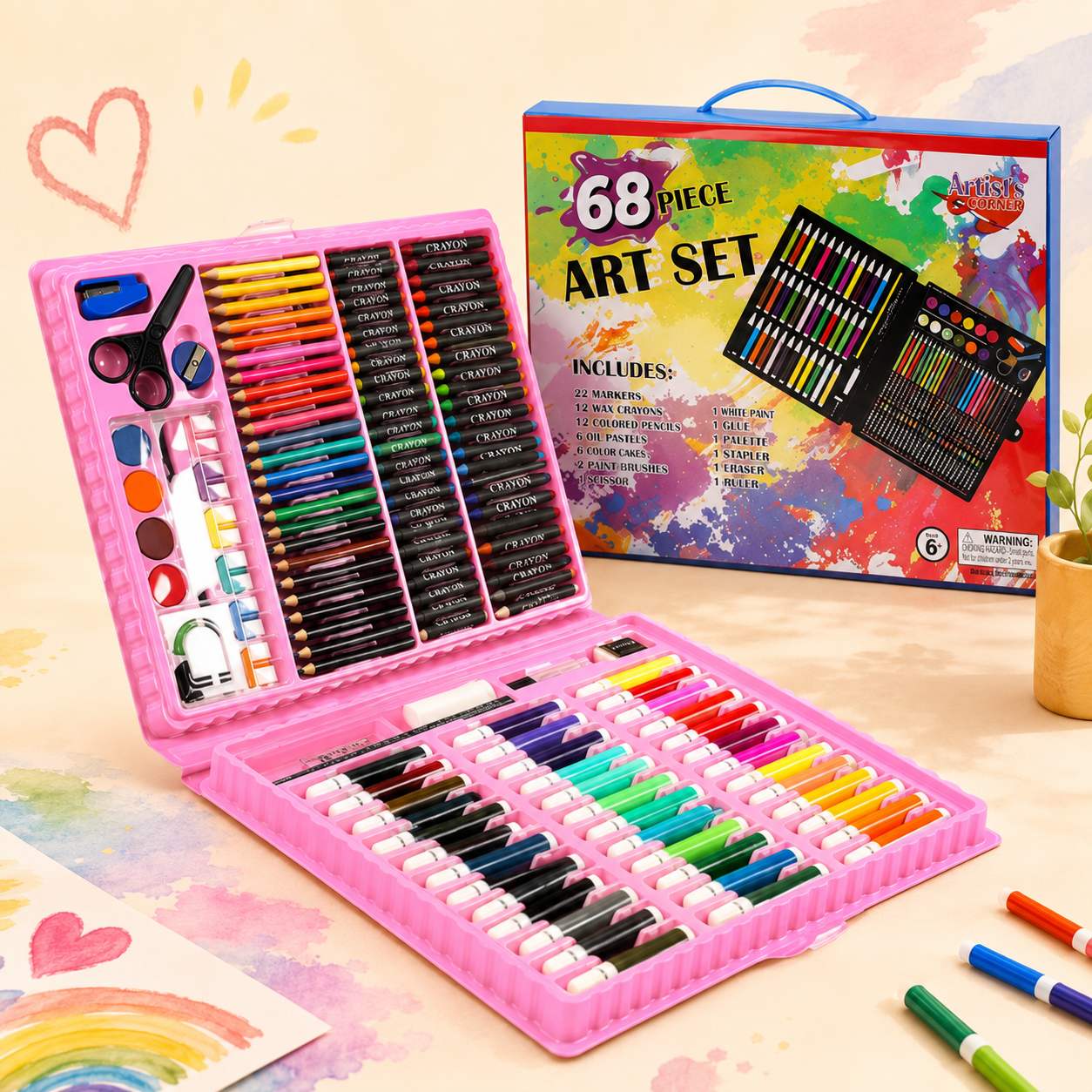 Art Set 68 Piezas