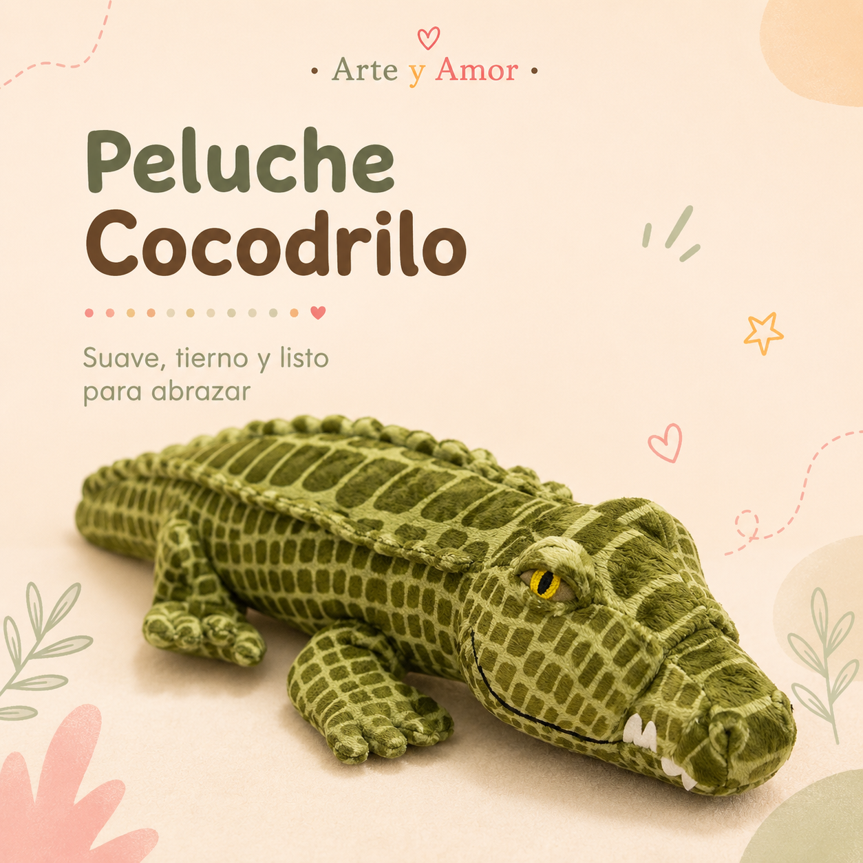 Peluche Cocodrilo