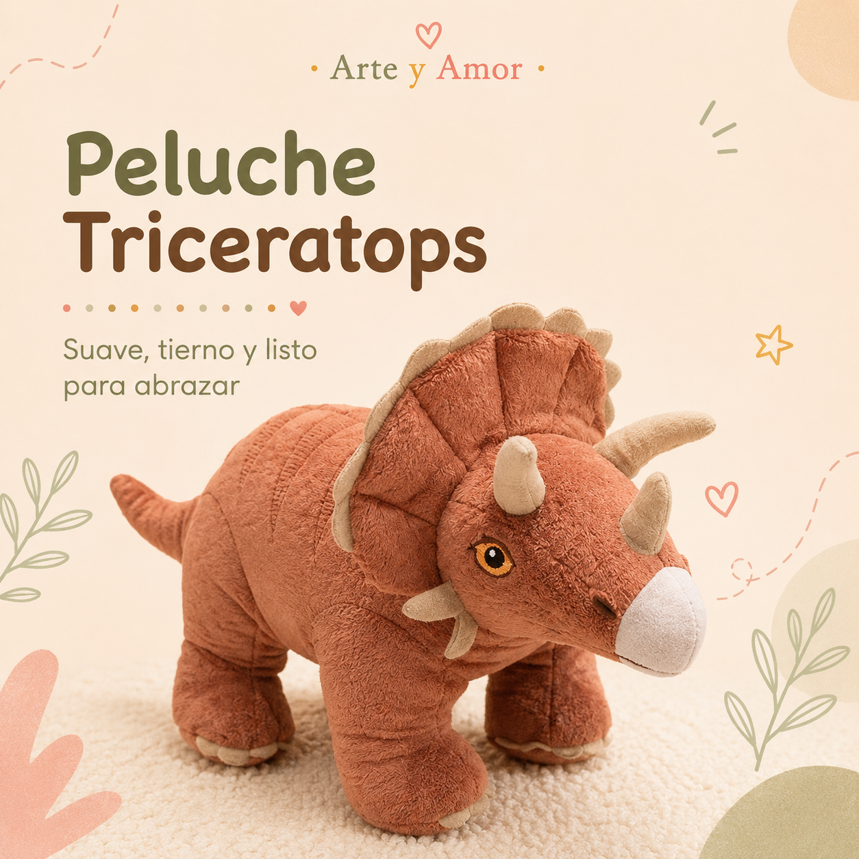 Peluche Triceratops